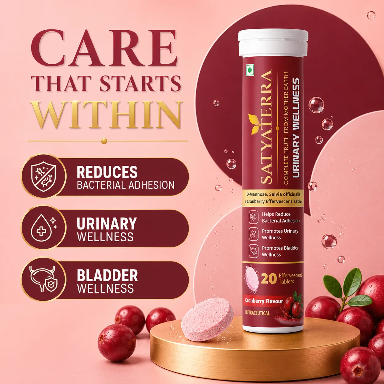 D-Mannose, cranberry and salvia: a plain-language guide
